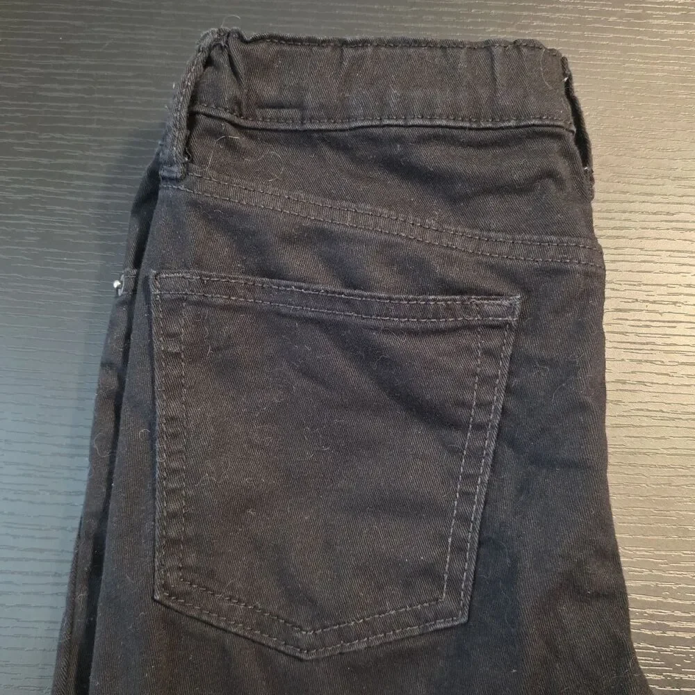 Old Navy 360 Stretch Kids Size 12 Slim Black Jeans Elastic Waist